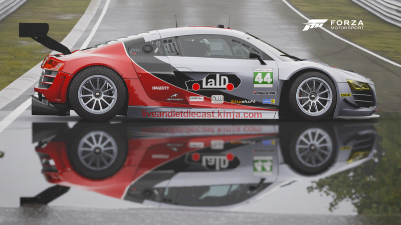 Illustration for article titled LaLD Audi R8 GTLM Digital Diecast